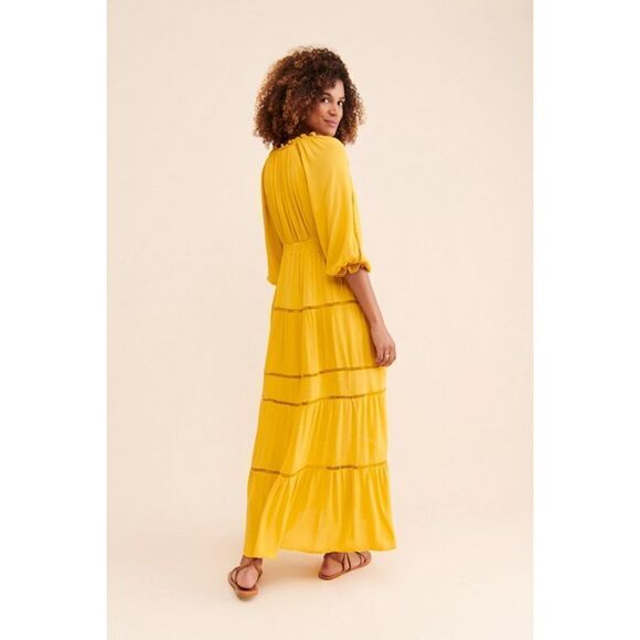 Anthropologie -Sunset Tiered Maxi Dress - Picture 2 of 9